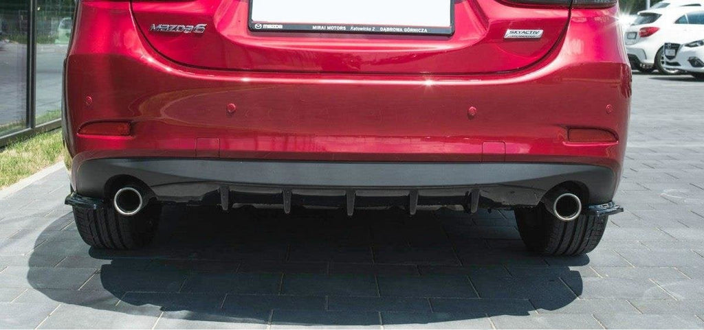 Splitters laterales traseros V.1 para Mazda 6 GJ (Mk3) Facelift