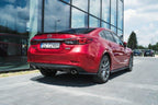 Splitters laterales traseros V.1 para Mazda 6 GJ (Mk3) Facelift
