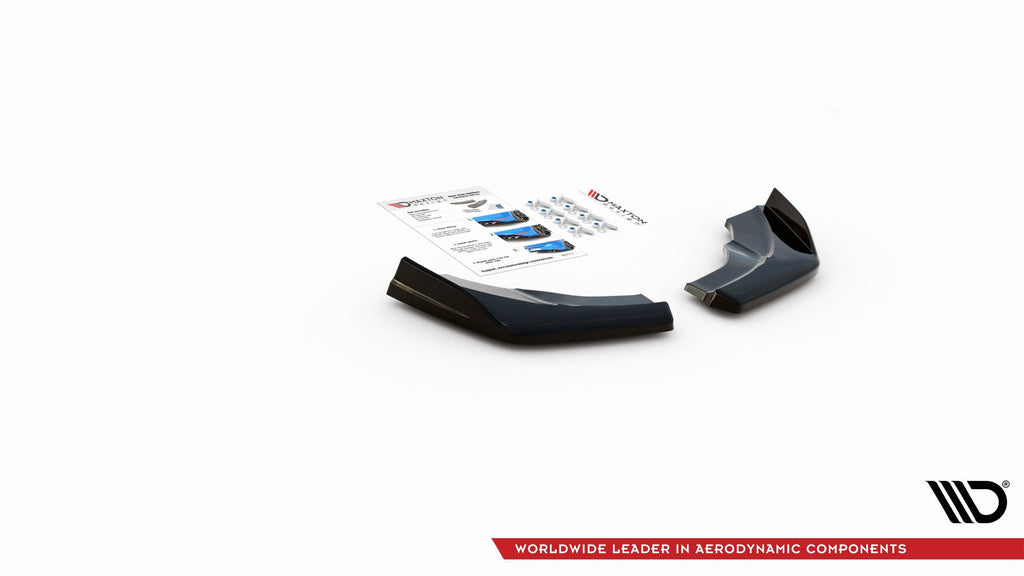 Splitters laterales traseros V.1 para Mercedes-Benz A W176