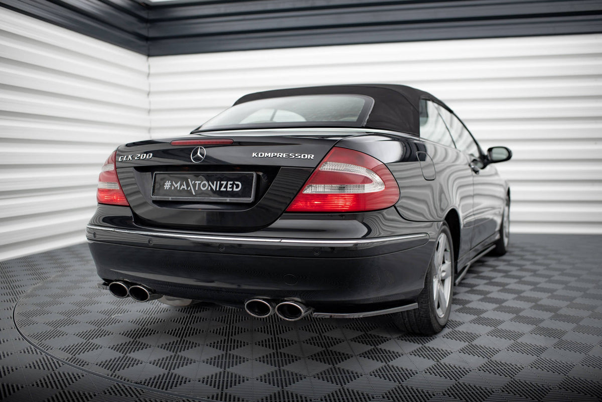 Splitters laterales traseros V.1 para Mercedes-Benz CLK W209