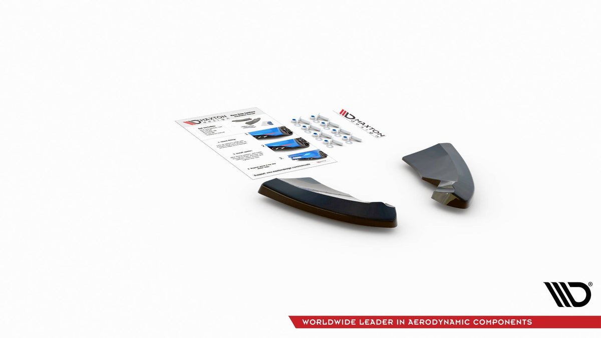Splitters laterales traseros V.1 para Opel Astra GTC OPC-Line J