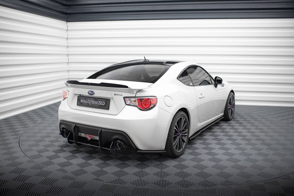 Splitters laterales traseros V.1 para Subaru BRZ Mk1 / Mk1 Facelift