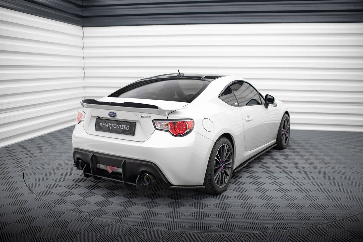 Splitters laterales traseros V.1 para Subaru BRZ Mk1 / Mk1 Facelift
