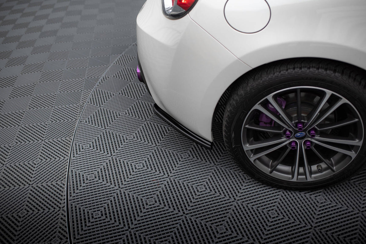 Splitters laterales traseros V.1 para Subaru BRZ Mk1 / Mk1 Facelift
