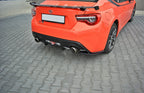 Splitters laterales traseros V.1 para Toyota GT86 Facelift