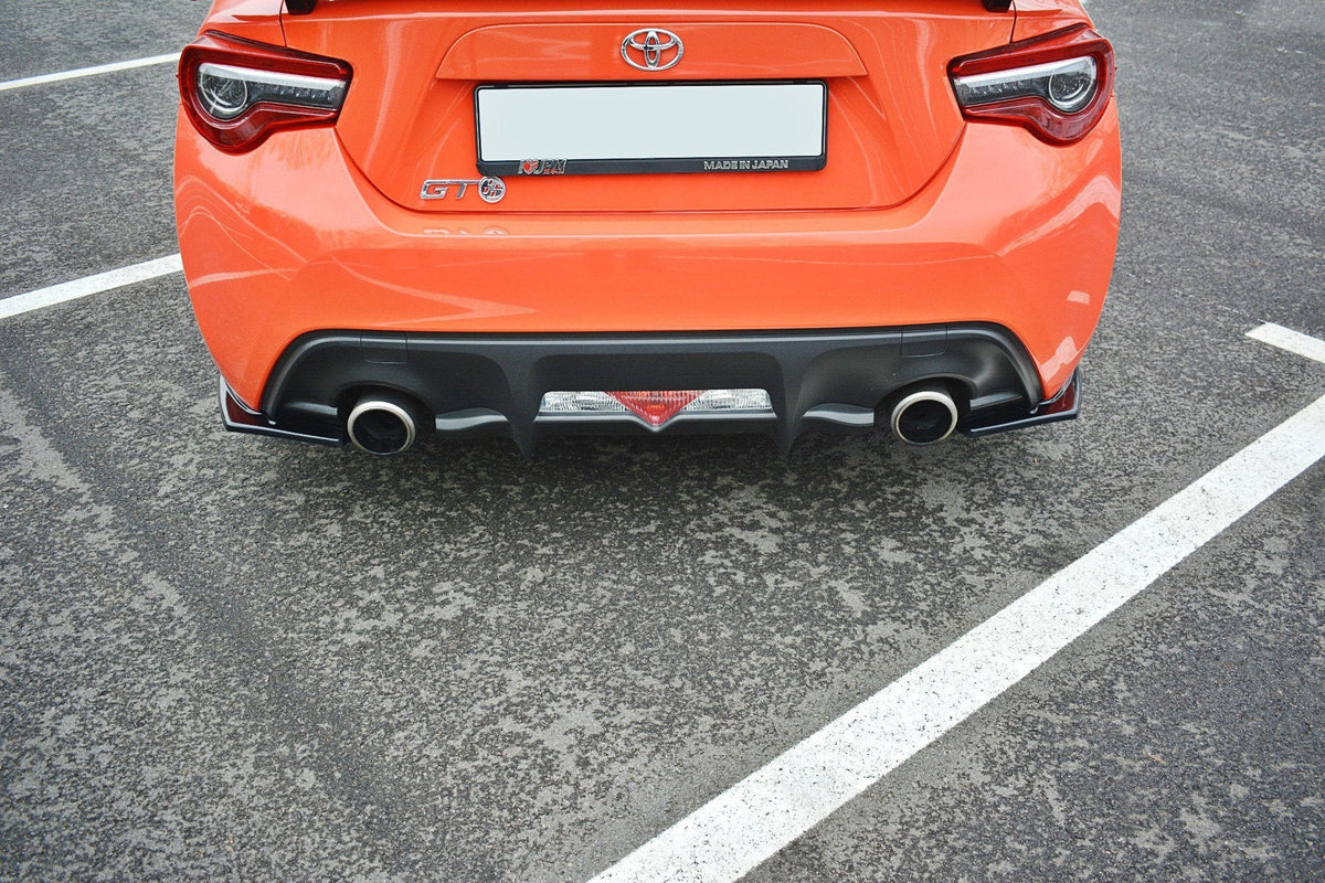 Splitters laterales traseros V.1 para Toyota GT86 Facelift