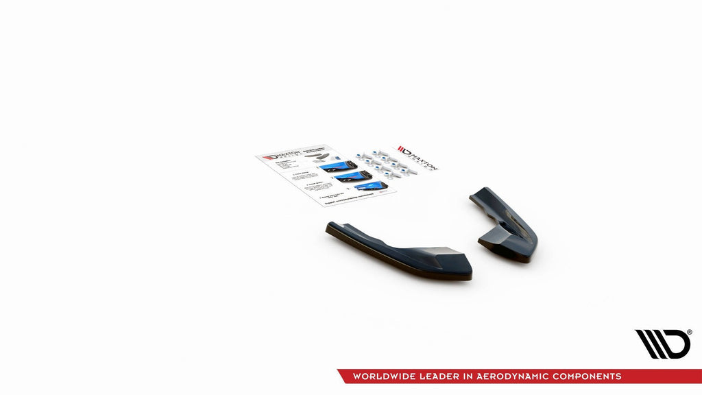 Splitters laterales traseros V.1 para Volkswagen Golf R Hatchback Mk8
