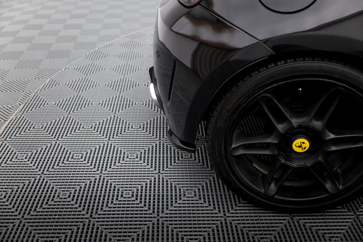 Splitters laterales traseros V.2 para Abarth 500 Mk1