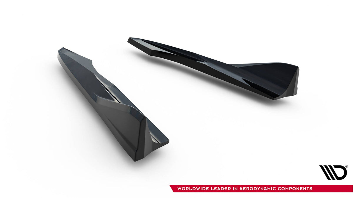 Splitters laterales traseros V.2 para Audi A3 Sedan 8V Facelift