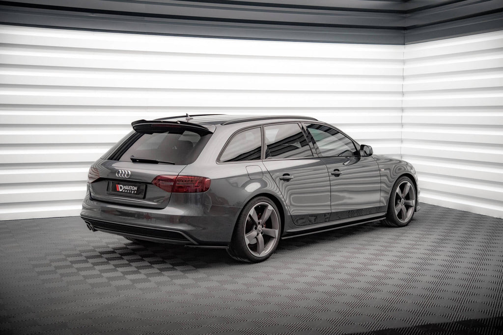 Splitters laterales traseros V.2 para Audi A4 S-Line Avant B8 Facelift