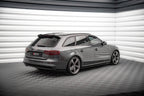 Splitters laterales traseros V.2 para Audi A4 S-Line Avant B8 Facelift