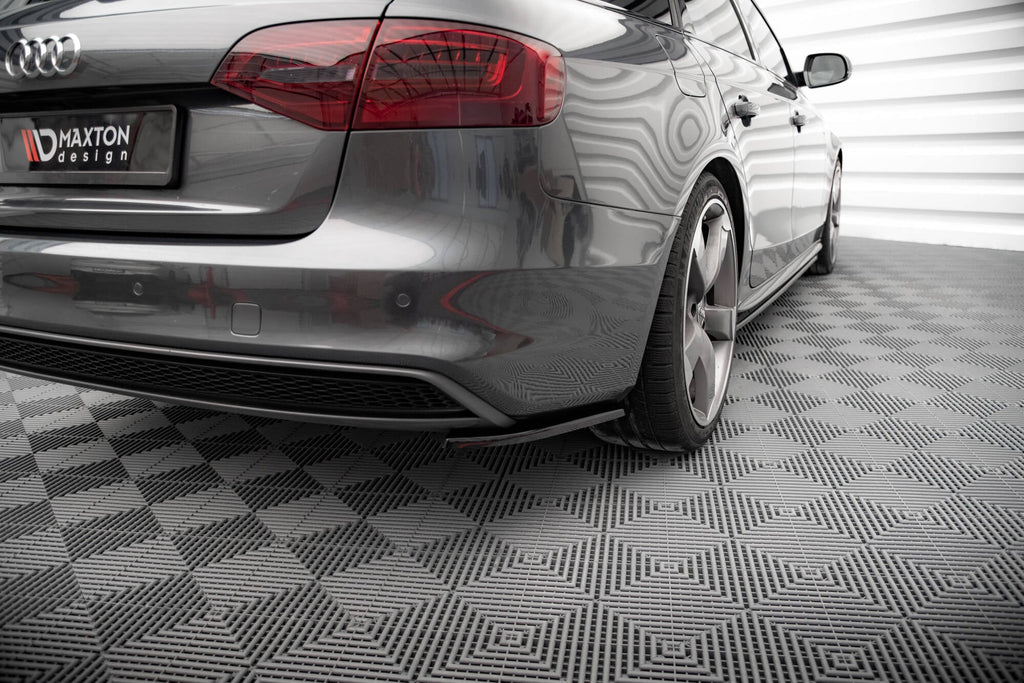 Splitters laterales traseros V.2 para Audi A4 S-Line Avant B8 Facelift