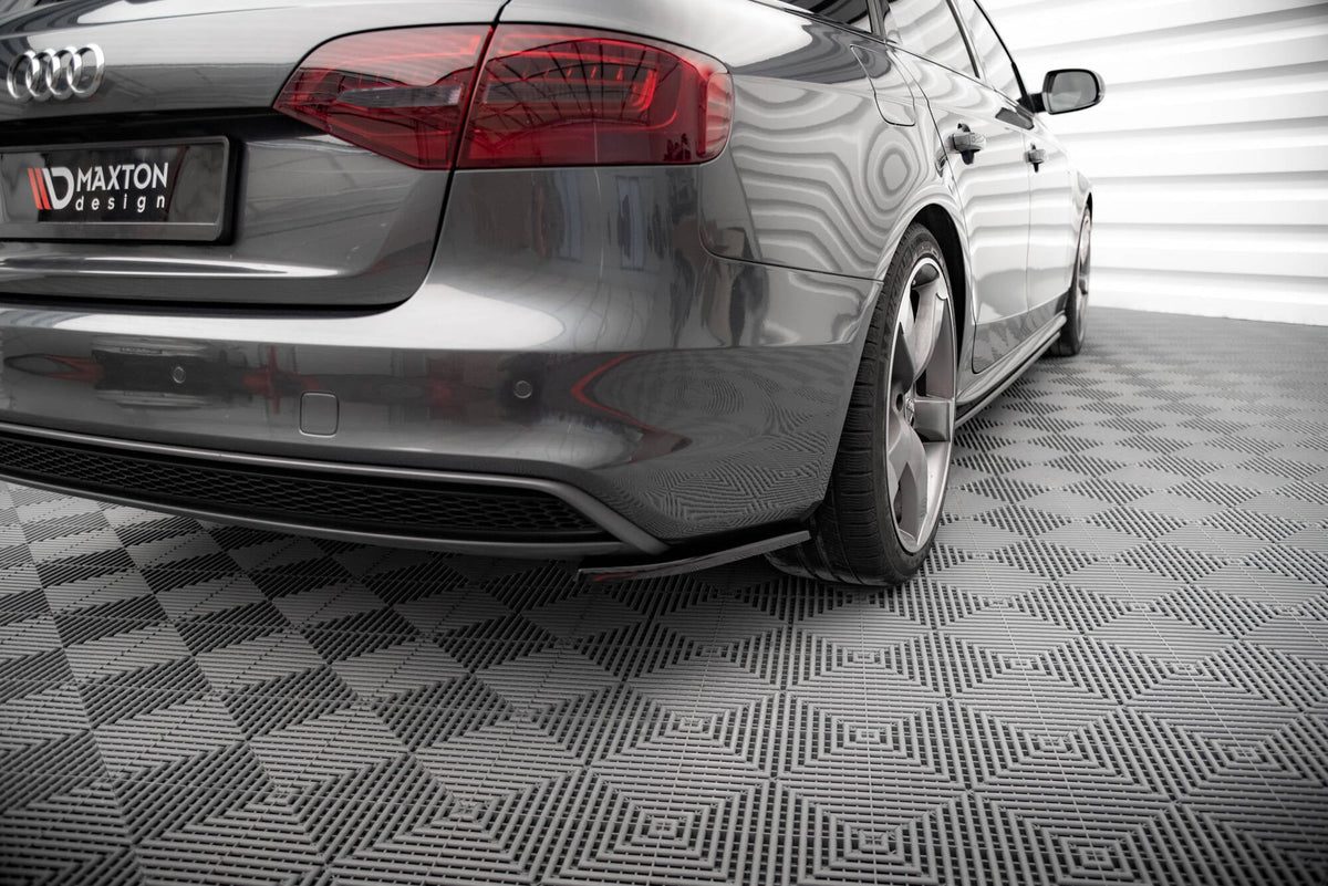 Splitters laterales traseros V.2 para Audi A4 S-Line Avant B8 Facelift