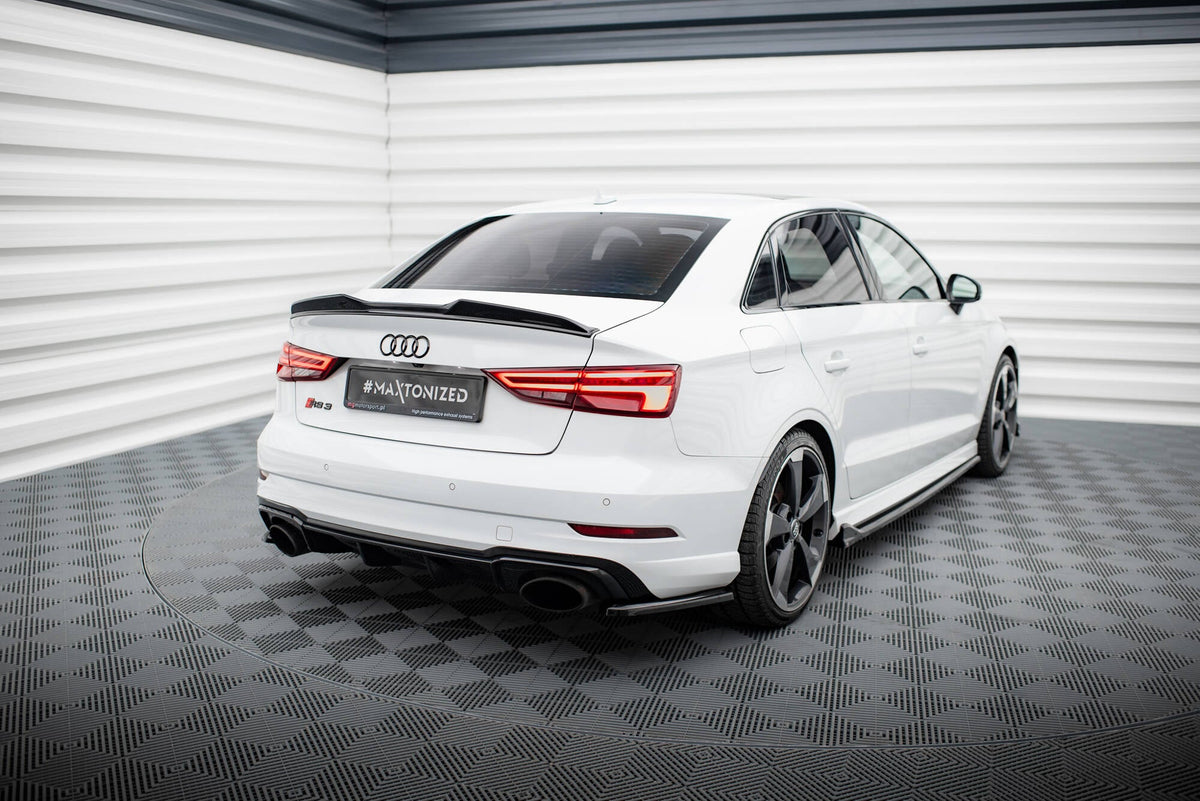 Splitters laterales traseros V.2 para Audi RS3 Sedan 8V Facelift