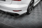 Splitters laterales traseros V.2 para Audi RS3 Sedan 8V Facelift