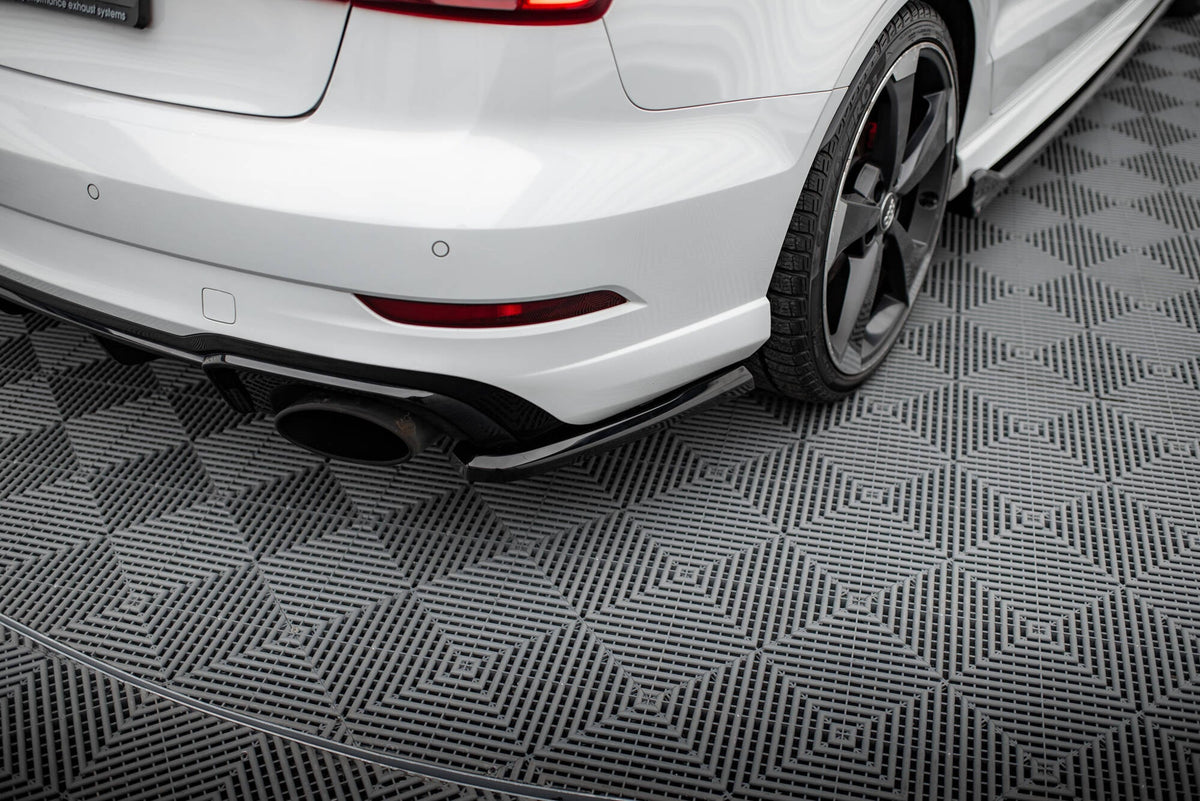 Splitters laterales traseros V.2 para Audi RS3 Sedan 8V Facelift