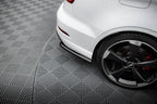 Splitters laterales traseros V.2 para Audi RS3 Sedan 8V Facelift
