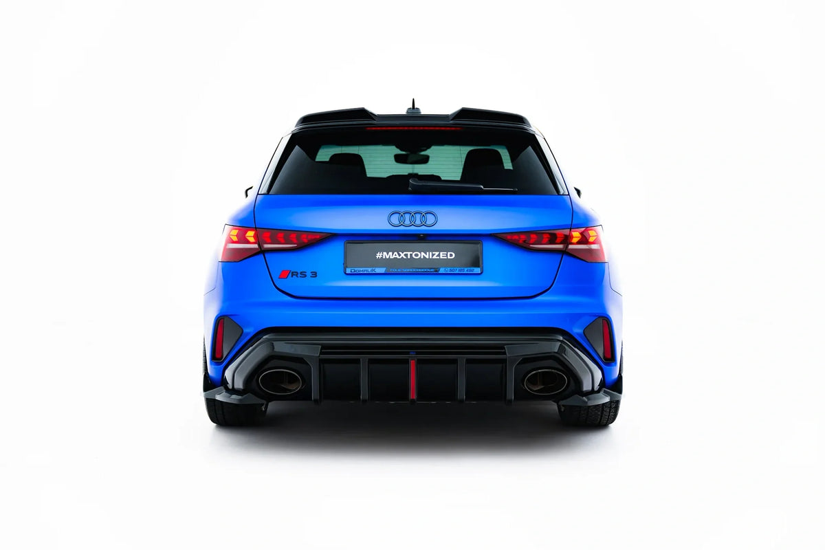 Splitters laterales traseros V.2 para Audi RS3 Sportback 8Y Facelift