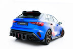 Splitters laterales traseros V.2 para Audi RS3 Sportback 8Y Facelift