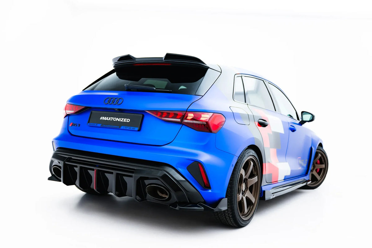 Splitters laterales traseros V.2 para Audi RS3 Sportback 8Y Facelift