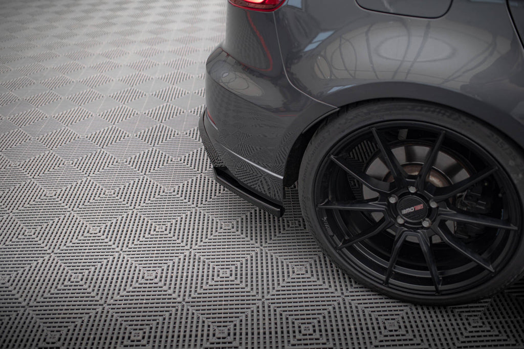 Splitters laterales traseros V.2 para Audi S3 / A3 S-Line Sportback 8V Facelift