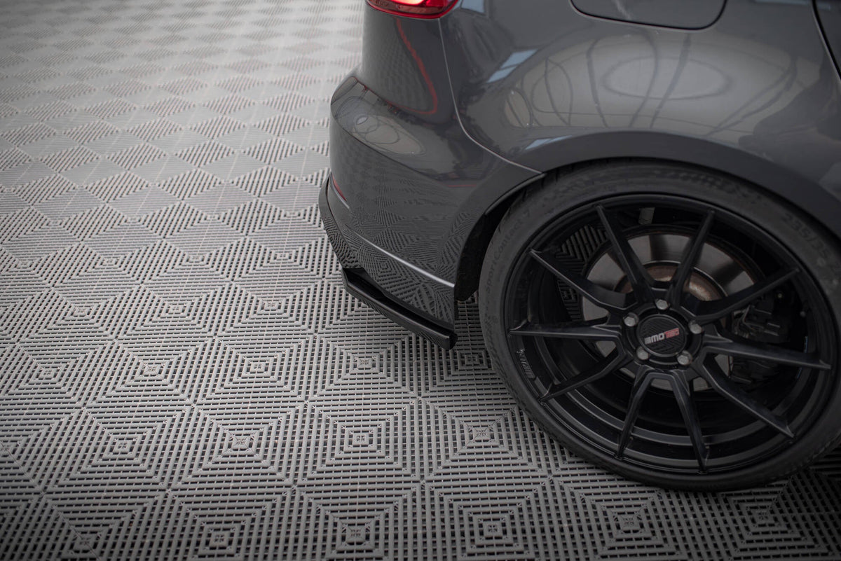 Splitters laterales traseros V.2 para Audi S3 / A3 S-Line Sportback 8V Facelift