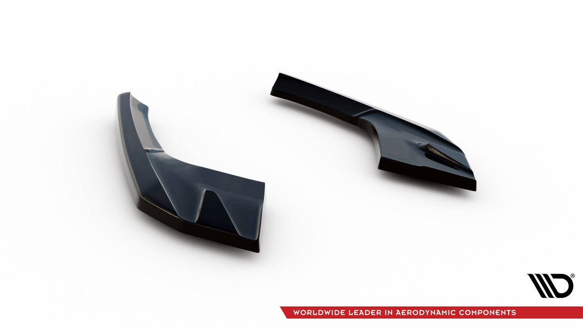Splitters laterales traseros V.2 para Audi S3 / A3 S-Line Sportback 8V Facelift