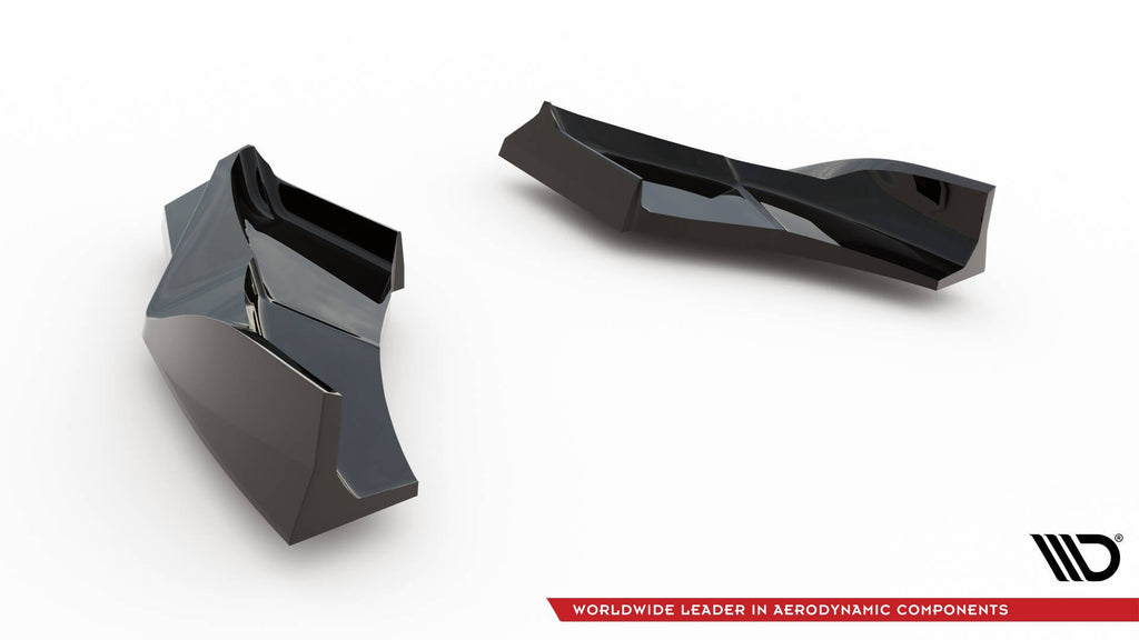 Splitters laterales traseros V.2 para Audi S3 Sportback 8Y Facelift