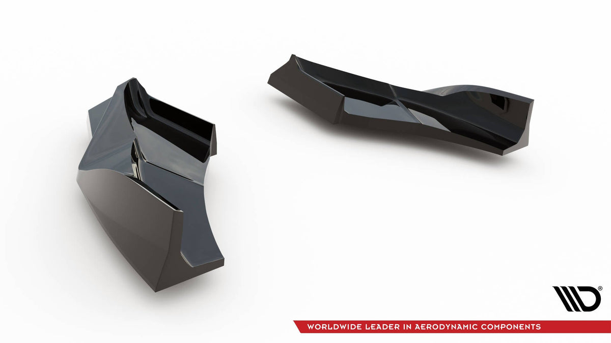 Splitters laterales traseros V.2 para Audi S3 Sportback 8Y Facelift