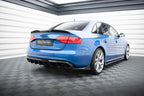 Splitters laterales traseros V.2 para Audi S4 / A4 S-Line Sedan B8