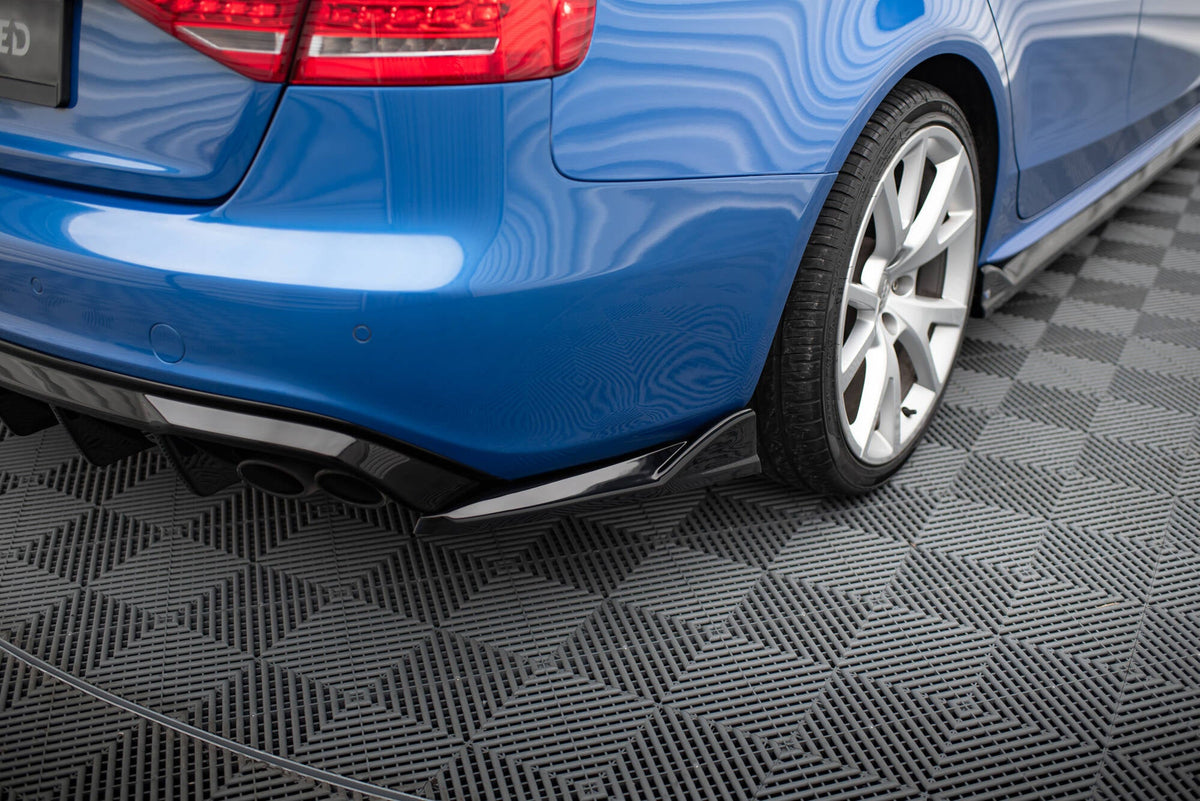 Splitters laterales traseros V.2 para Audi S4 / A4 S-Line Sedan B8