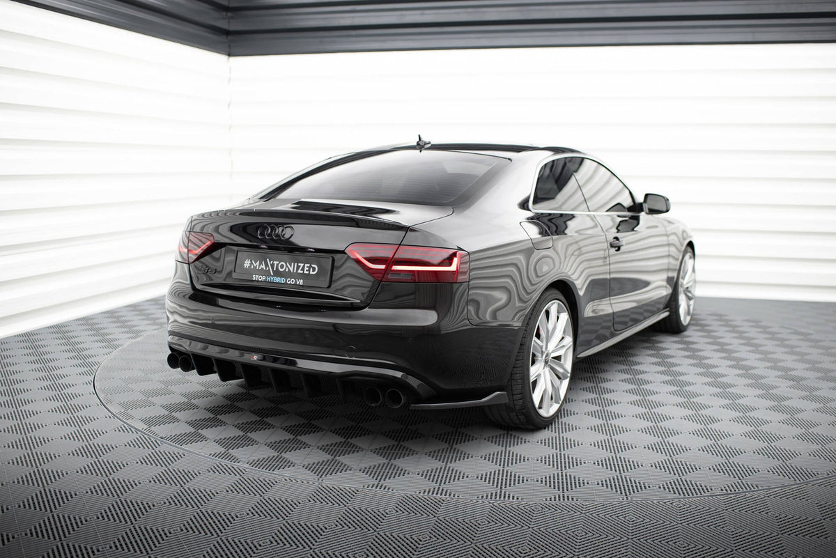 Splitters laterales traseros V.2 para Audi S5 / A5 S-Line Coupe / Cabriolet 8T
