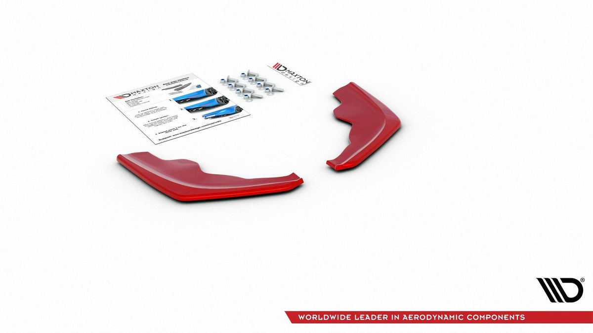 Splitters laterales traseros V.2 para BMW 1 F40 M-Pack