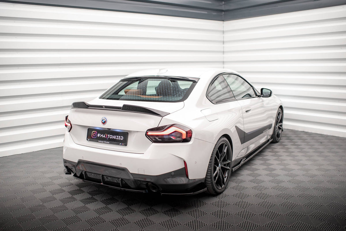 Splitters laterales traseros V.2 para BMW 2 Coupe M-Pack G42