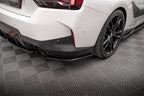 Splitters laterales traseros V.2 para BMW 2 Coupe M-Pack G42
