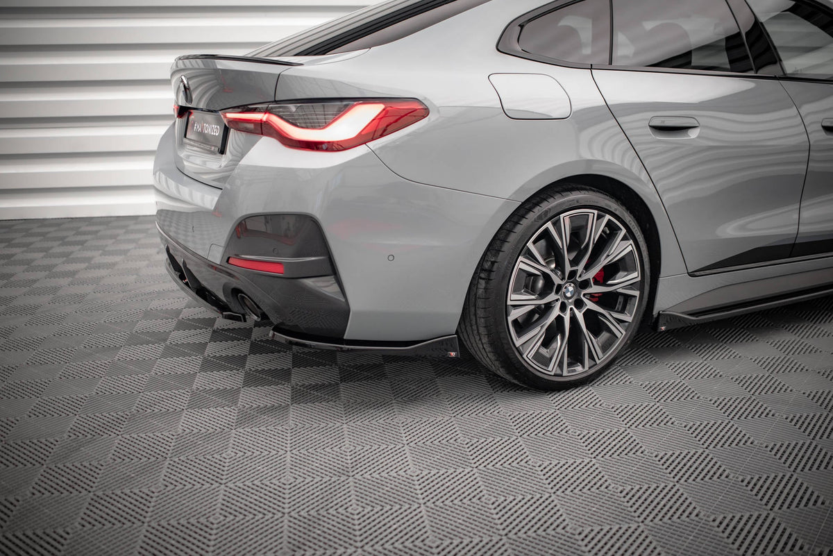 Splitters laterales traseros V.2 para BMW 4 Gran Coupe M-Pack G26