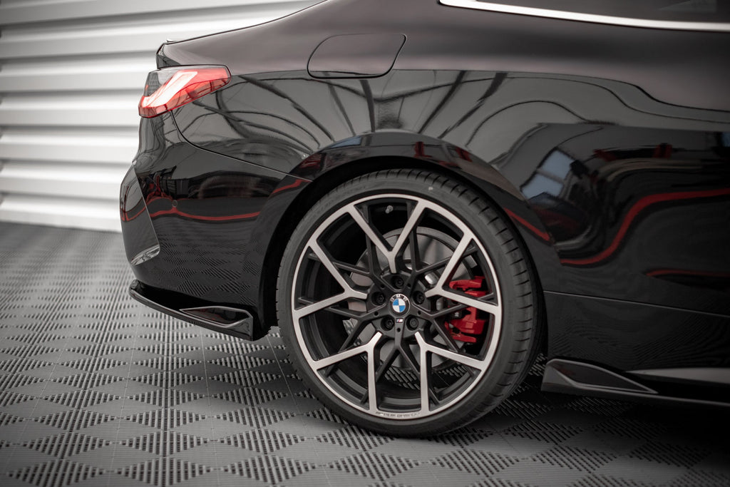 Splitters laterales traseros V.2 para BMW 4 M-Pack G22 / G23 / G22 Facelift / G23 Facelift
