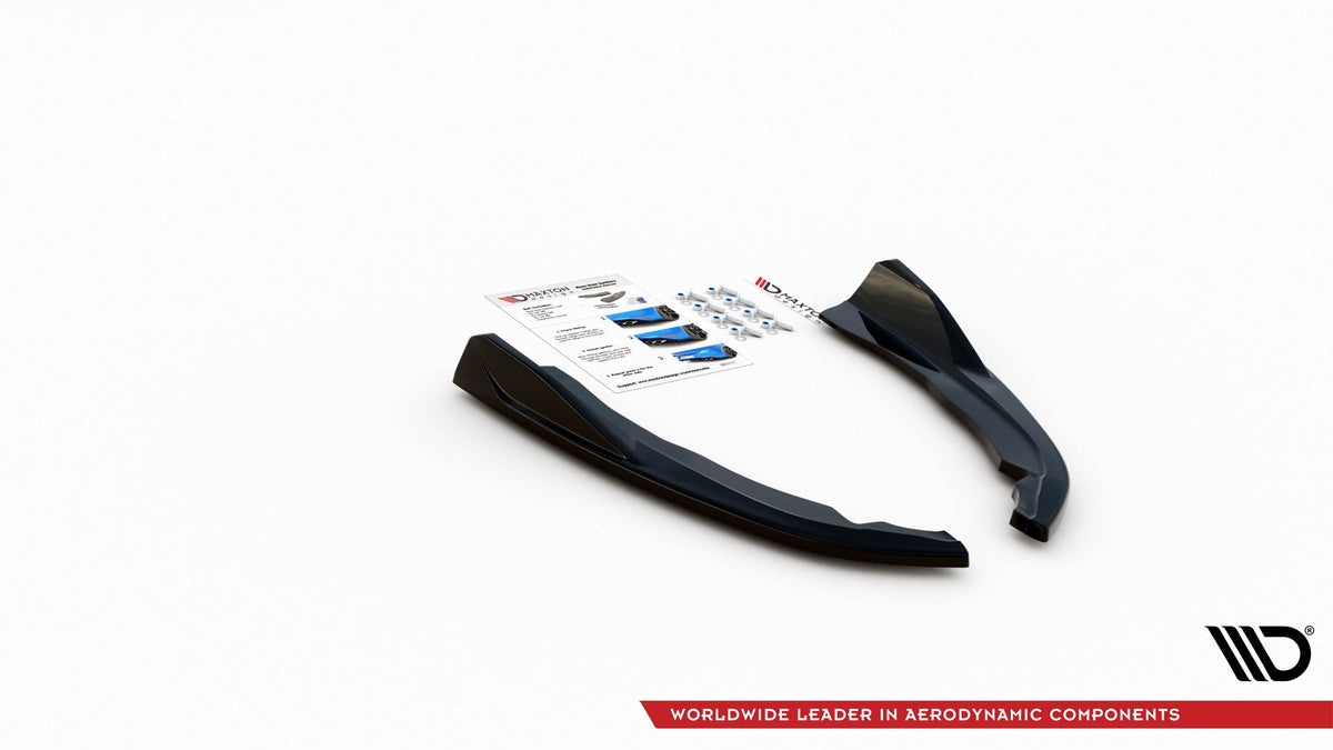 Splitters laterales traseros V.2 para BMW 4 M-Pack G22 / G23 / G22 Facelift / G23 Facelift