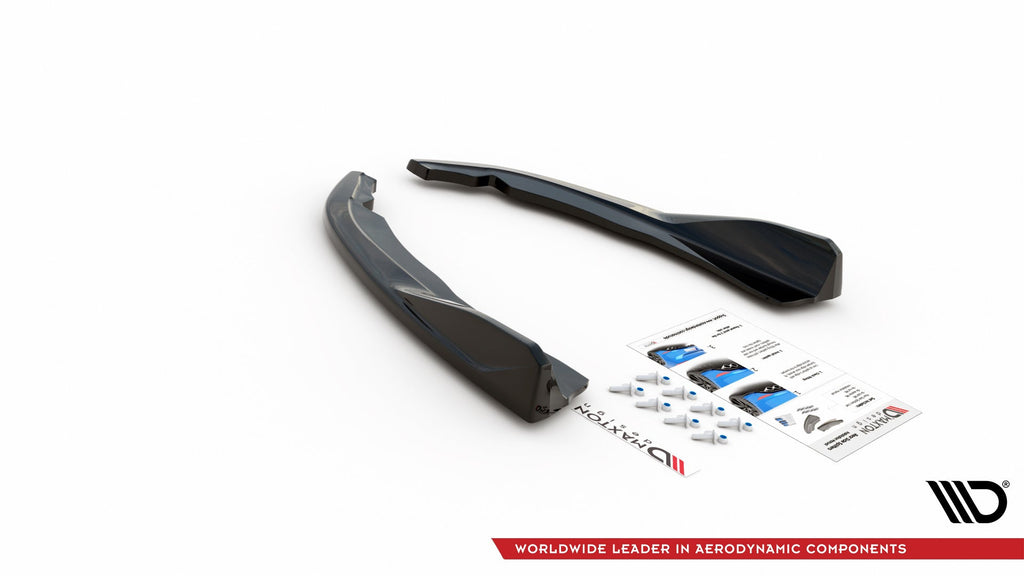 Splitters laterales traseros V.2 para BMW 4 M-Pack G22 / G23 / G22 Facelift / G23 Facelift