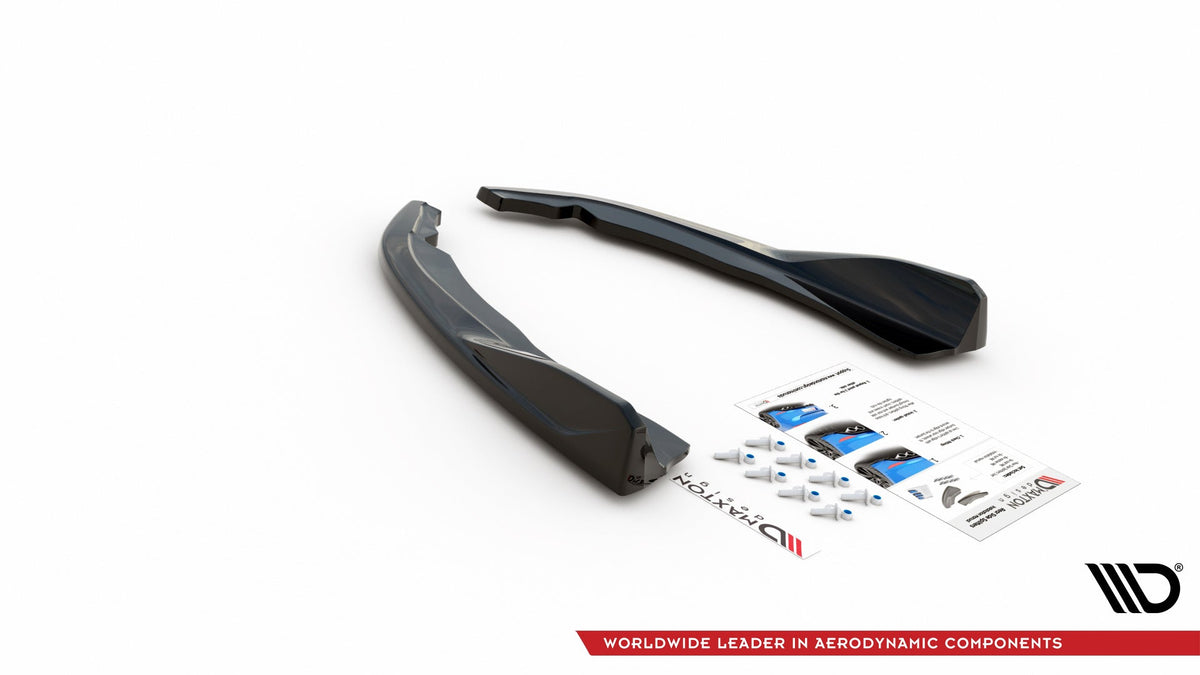 Splitters laterales traseros V.2 para BMW 4 M-Pack G22 / G23 / G22 Facelift / G23 Facelift
