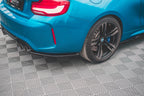 Splitters laterales traseros V.2 para BMW M2 F87
