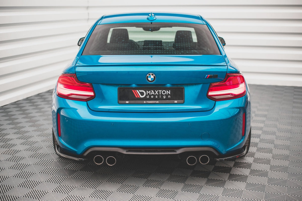 Splitters laterales traseros V.2 para BMW M2 F87