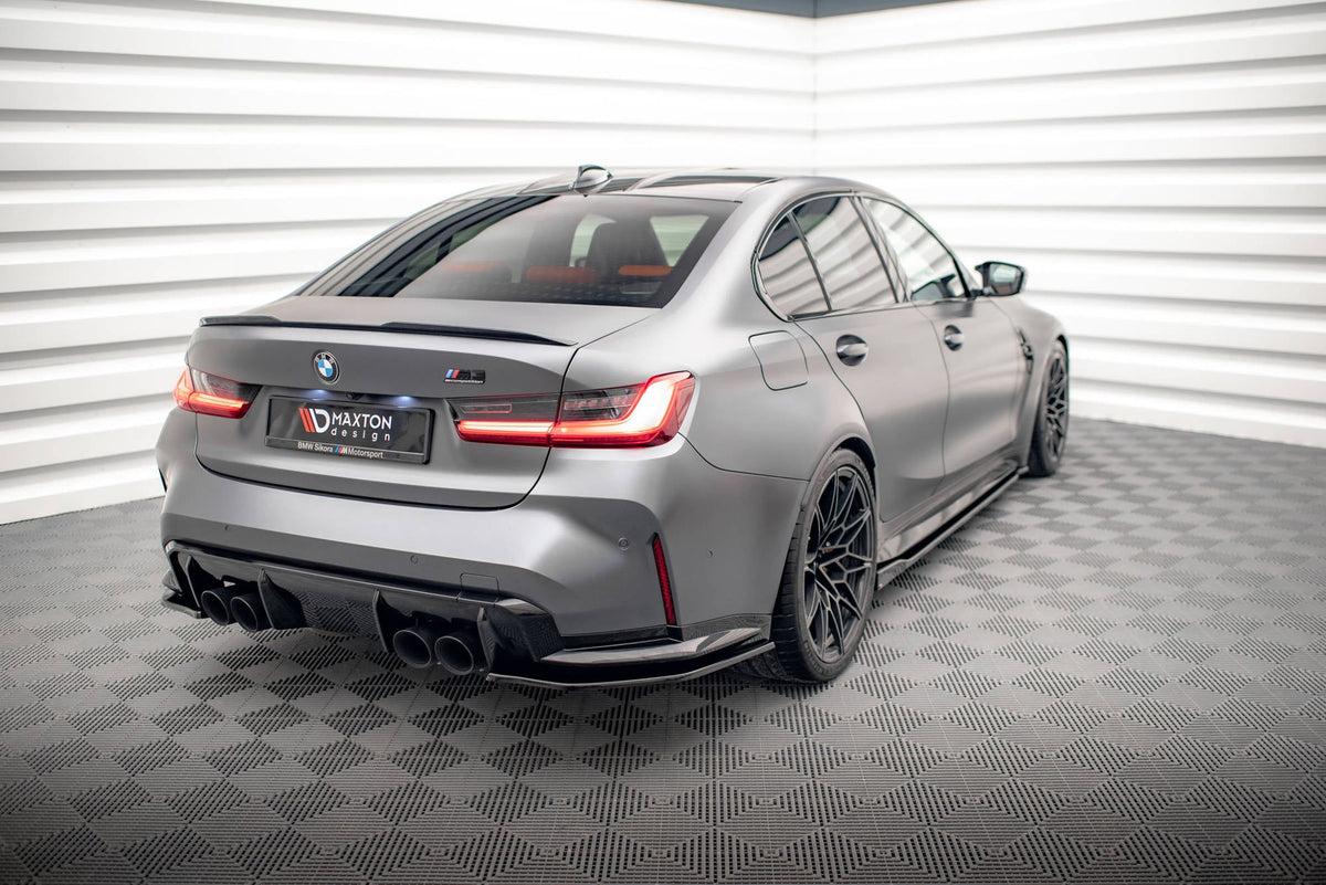 Splitters laterales traseros V.2 para BMW M3 Sedan / Touring G80 / G81