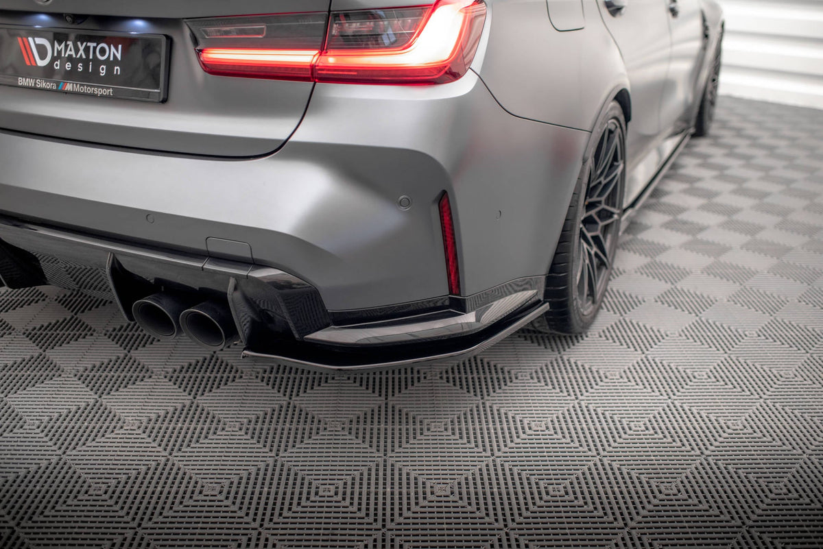 Splitters laterales traseros V.2 para BMW M3 Sedan / Touring G80 / G81