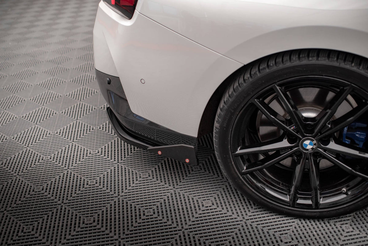 Splitters laterales traseros V.2 + flaps para BMW 2 Coupe M-Pack G42