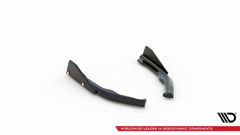 Splitters laterales traseros V.2 + flaps para BMW 2 Coupe M-Pack G42