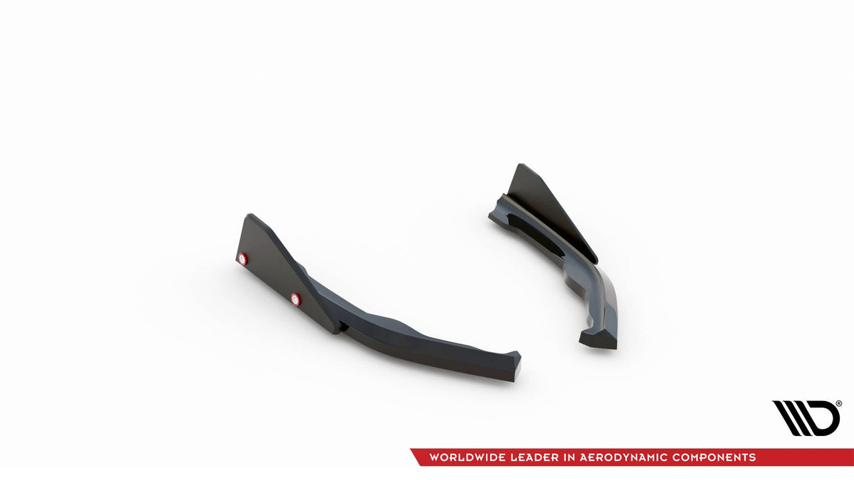 Splitters laterales traseros V.2 + flaps para BMW 2 Coupe M-Pack G42