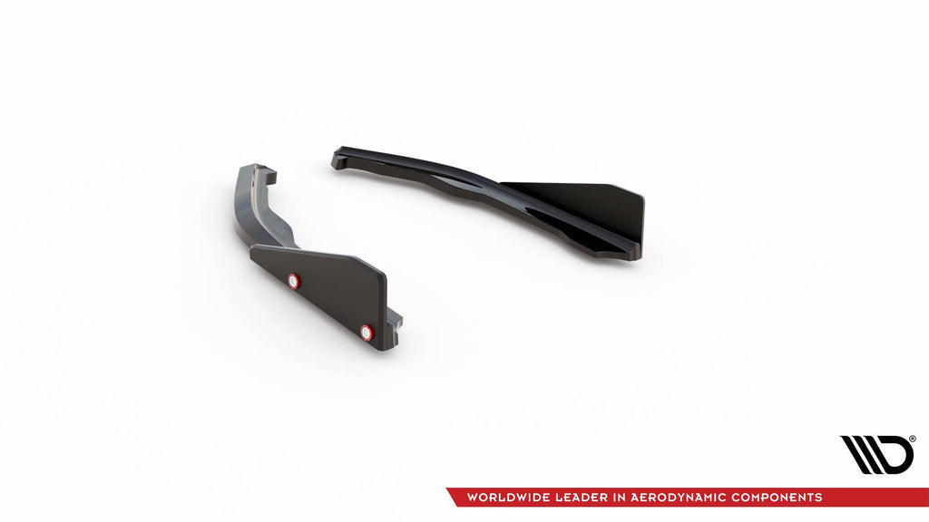 Splitters laterales traseros V.2 + flaps para BMW 2 Coupe M-Pack G42