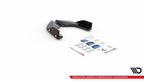Splitters laterales traseros V.2 + flaps para Volkswagen Golf GTI / GTE Mk8