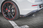 Splitters laterales traseros V.2 + flaps para Volkswagen Golf GTI / GTE Mk8